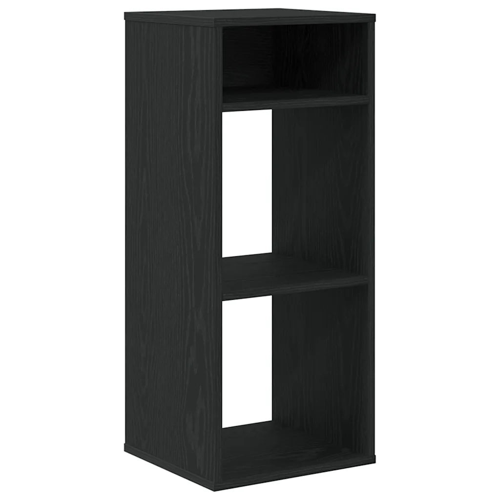 Libreria Nera 34x31x80 cm in Legno Multistrato 860275