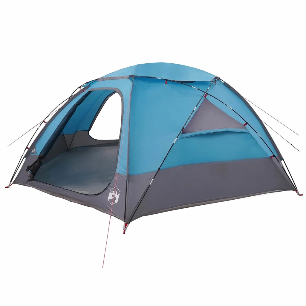 Tenda a cupola con tetto rimovibile-Tenda da campeggio Blu 12-Persone