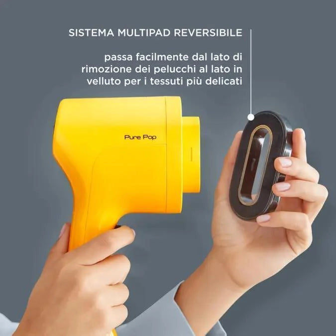 Rowenta Pure Pop DR2026 Vapore per indumenti portatile Giallo
