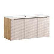Set mobili bagno 120 cm con lavabo per mobile SKY Luxor Beige 120 x 1401 x 46 cm