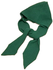 Sciarpa con cappuccio in lana, mista decorativa acrilica verde, con chiusura decorativa, adatta per viaggi all'aperto