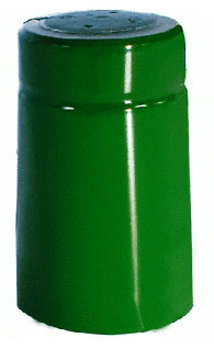 CAPSULA TERMORETRAIBILE PVC D 31X55 VERDE 100 PZ- 1,0 confezione