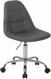 Sedia da ufficio REIMS in similpelle grigio