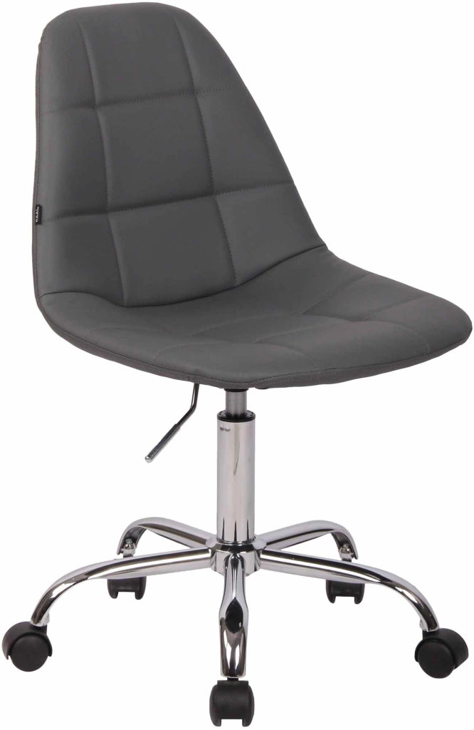 Sedia da ufficio REIMS in similpelle grigio