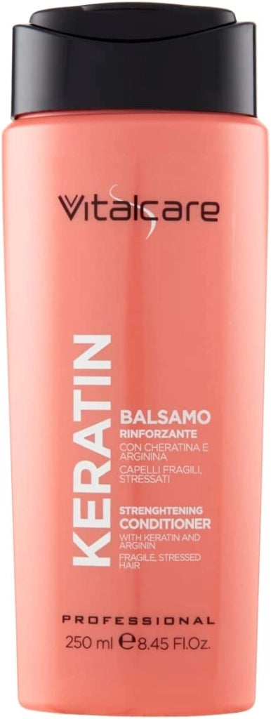 VITALCARE BALSAMO RINFORZANTE CON CHERATINA PER CAPELLI FRAGILI DA 250 ML