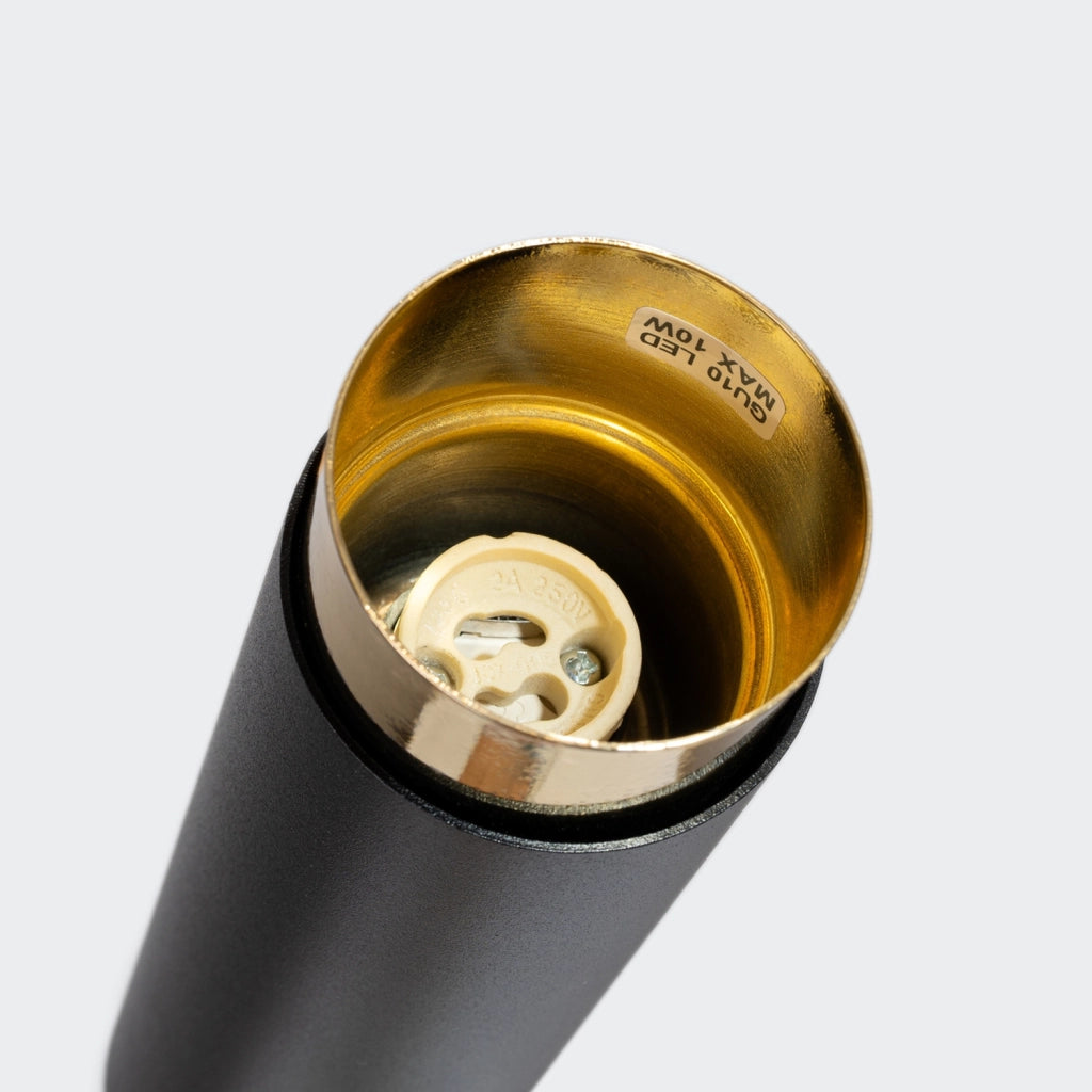 Lampada da soffitto NERO 12,5 nero/oro