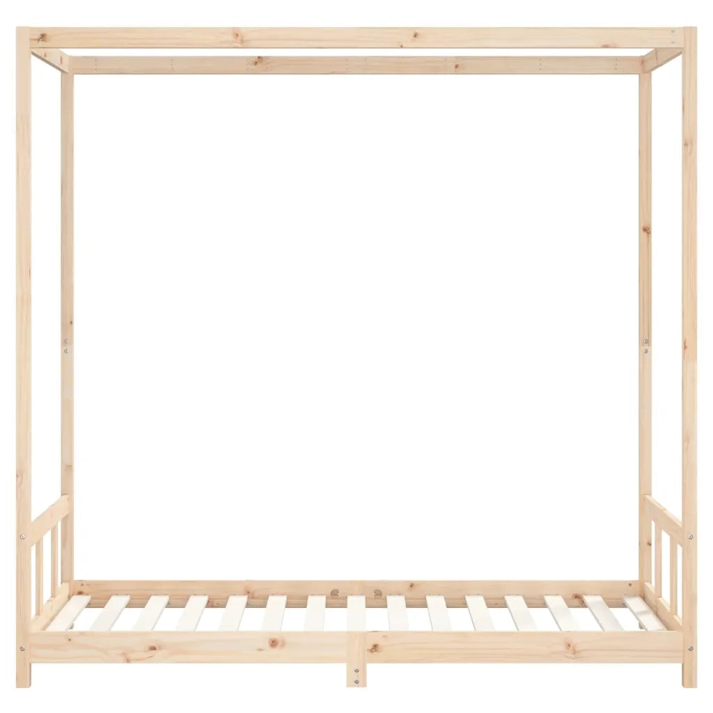 Giroletto per Bambini 90x190 cm in Legno Massello di Pino 834516