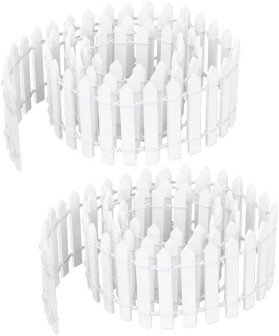 Decorativi per giardino in legno - Set di 2 - 90x5 cm - Miniaturo per giardino - Duraturo e affidabile