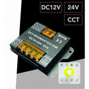 Trade Shop - Dimmer Driver Cct Per Strisce Led Controller Telecomando Rf Dc 12-24v Rf-86-cct -