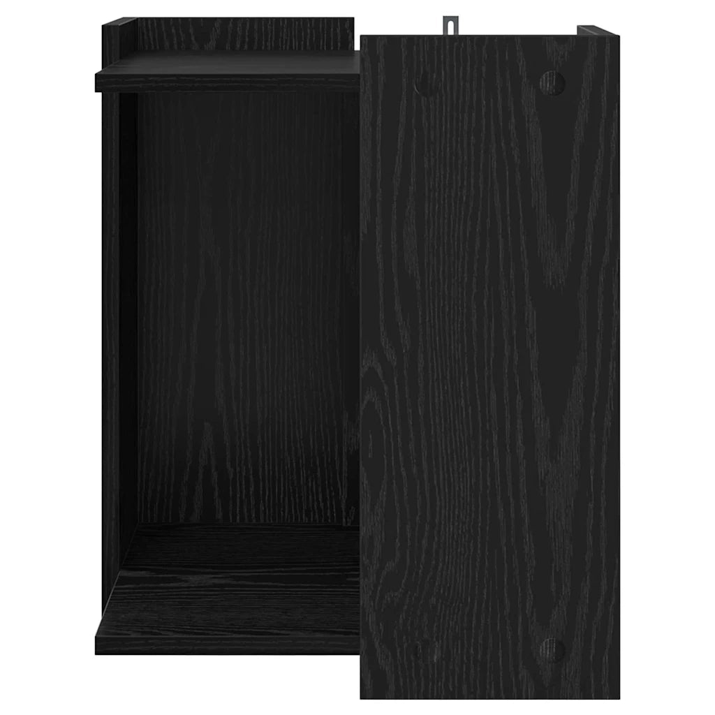 Rifugio per lettiera per gatti Rovere Nero 42 x 42 x 51 cm