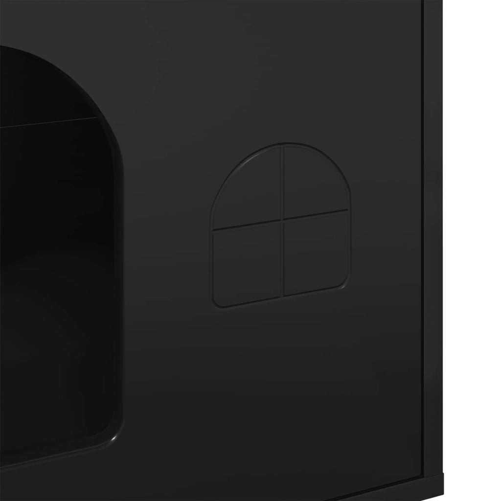 Casa per Gatti Nero 51 x 30 x 52 cm Legno multistrato CFW9099391
