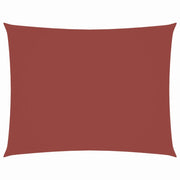 Parasole a vela | Telo Ombra | Vela da ombra Oxford Rettangolare 2x4 m Terracotta