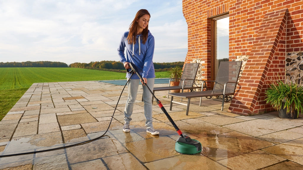 SET SPAZZOLA AQUASURF 280 PER PULIZIA PORTICATI BOSCH HOME & GARDEN F016800466