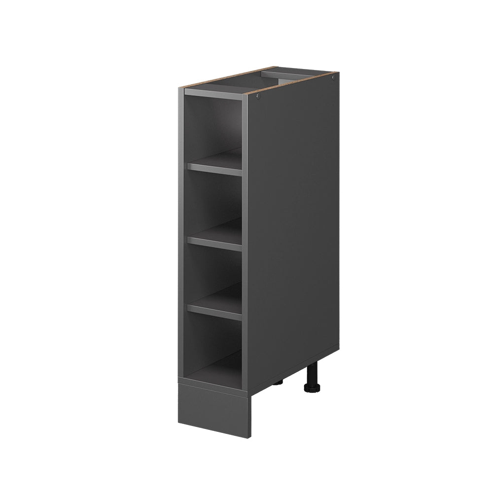Vicco Scaffale da cucina Antracite 20 cm senza piano di lavoro