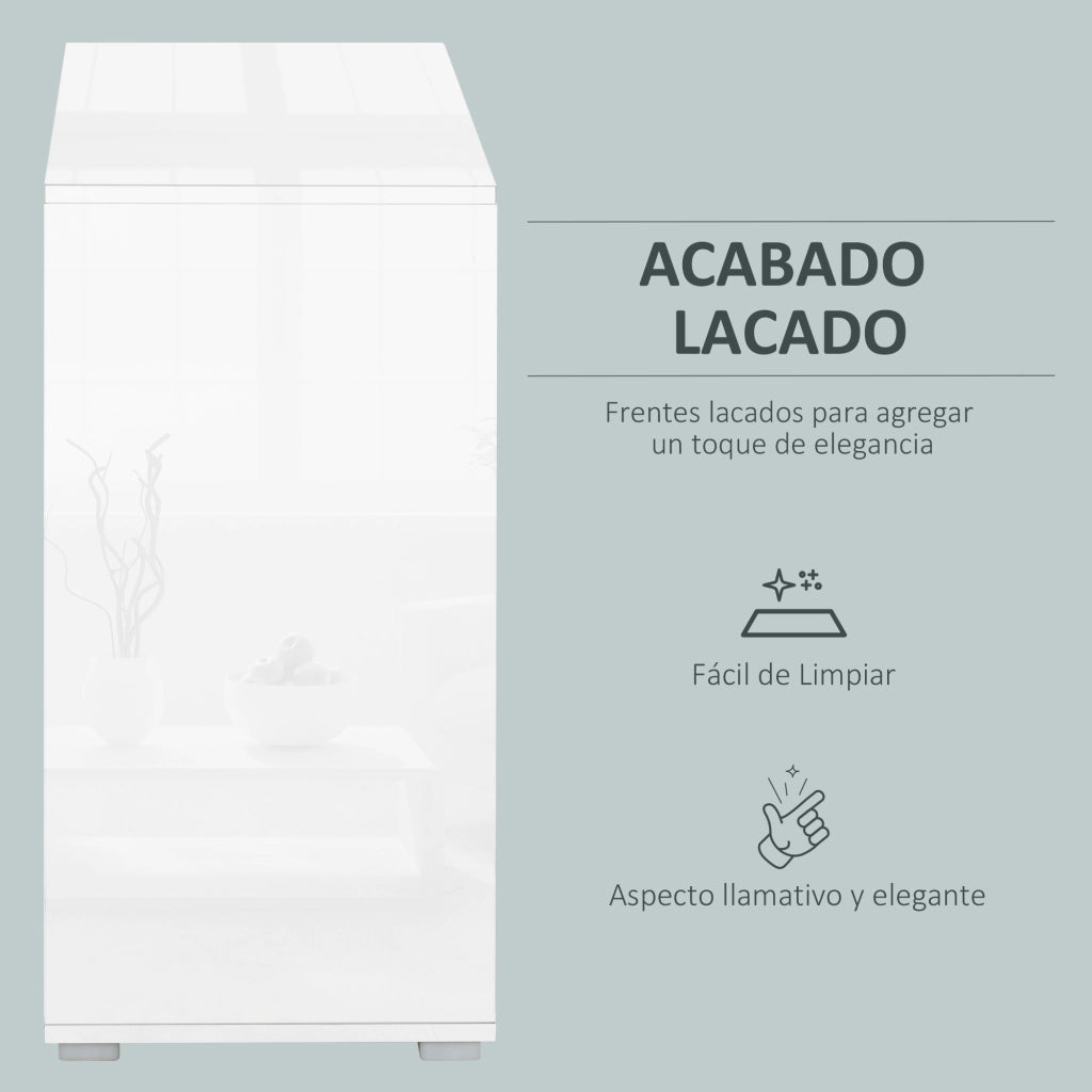 Armadio con 2 ante e 2 cassetti ¨C zephmum ¨C 79x36x74 cm Grigio