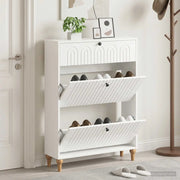Mobile per scarpe ALKMAAR 78 x 24 x 103 cm Legno ingegnerizzato 896219