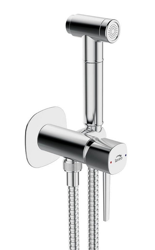 Miscelatore bidet a incasso con doccetta bidet cromata – pratica, elegante e salvaspazio