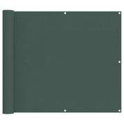 Schermo da balcone | Paravento da Balcone Verde Scuro 100 x 300 cm Tessuto Oxford