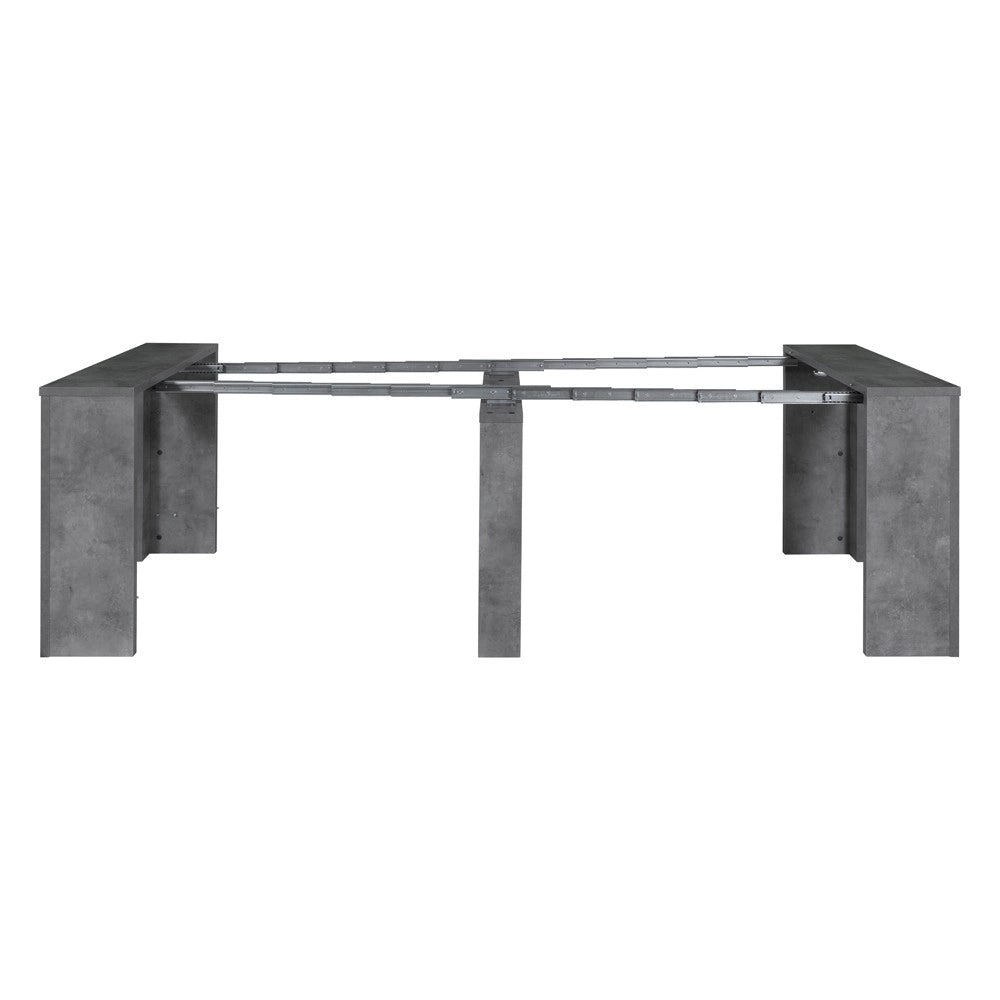 Consolle allungabile Baku 252 cm colore cemento