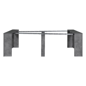 Consolle allungabile Baku 252 cm colore cemento