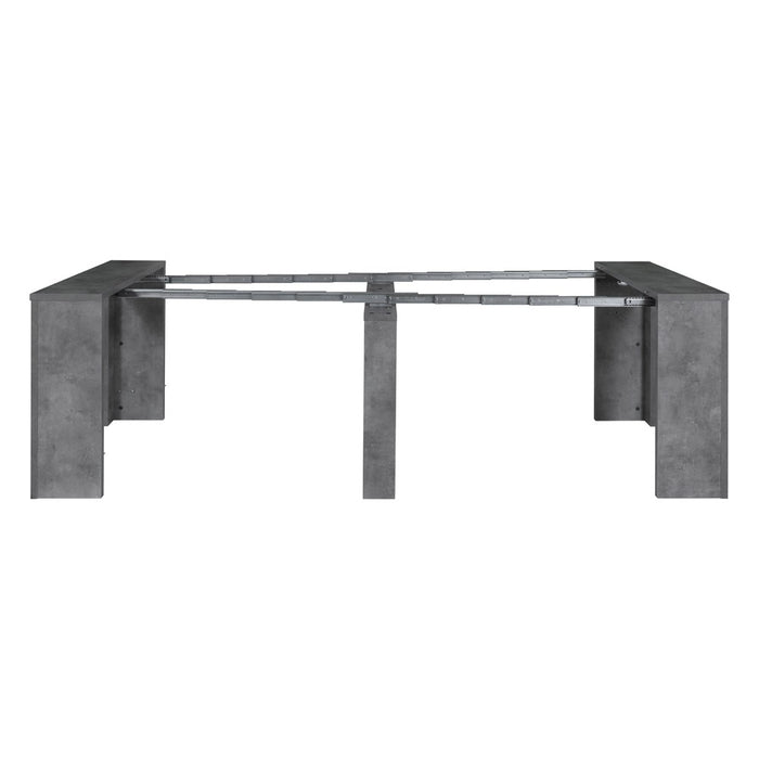 Consolle allungabile Baku 252 cm colore cemento