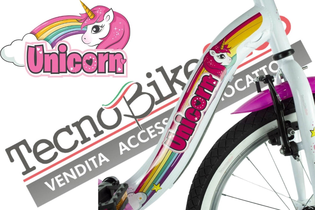 Bicicletta Bambina Unicorn Dino Bikes - 20"