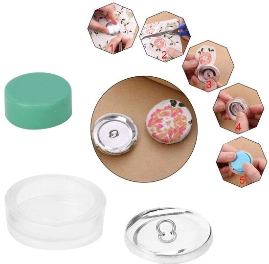 Set di Copritappi - Kit di Copritappi - Copritappi a Sfera - Attività Artigianali - Copritappi in Gomma/Metallo - Diametro 30mm/40mm - Copritappi a Sfera