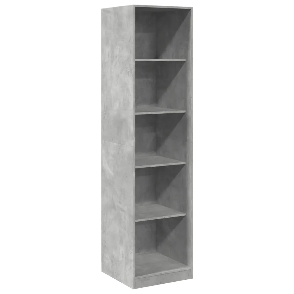 Armadio Grigio Cemento 50x50x200 cm in Legno tecnico 3307714