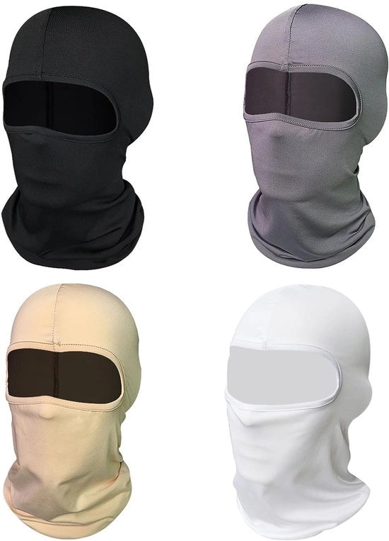 Set di 4 Bivacchi Wind-Resistenti con Protezione per Viso e Occhi