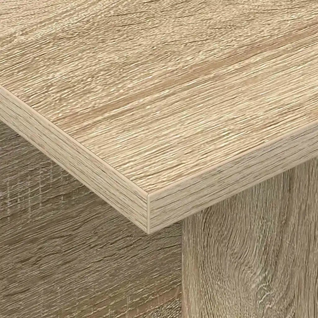 Supporto TV Rovere Sonoma 102 x 35 x 45 cm Legno multistrato
