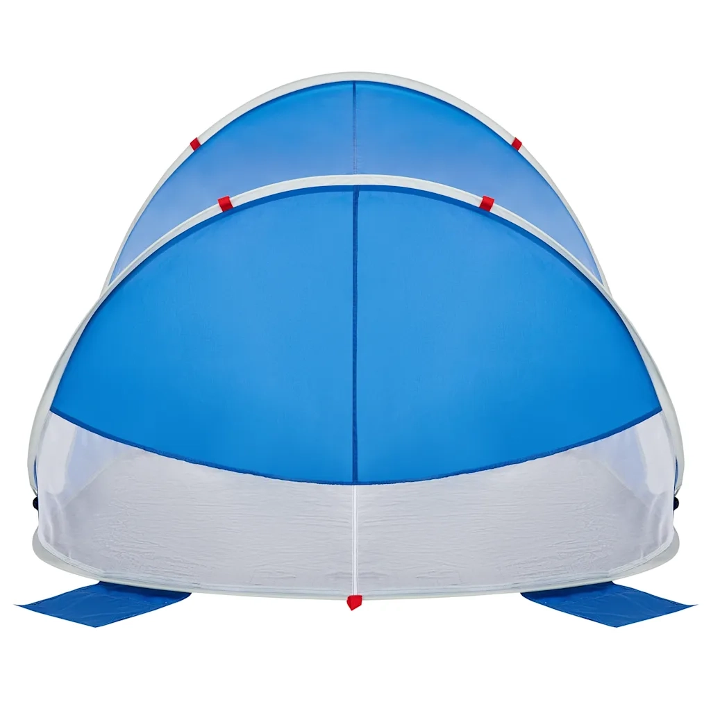 Tenda da Spiaggia Pop-Up - Tenda da campeggio Azzurra Impermeabile 529038