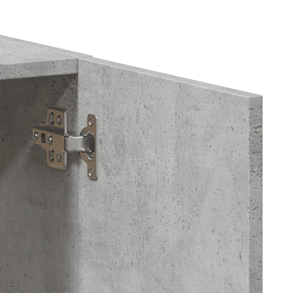 Schedario Grigio Cemento 60x32x77,5 cm in Legno Multistrato CFW6072880