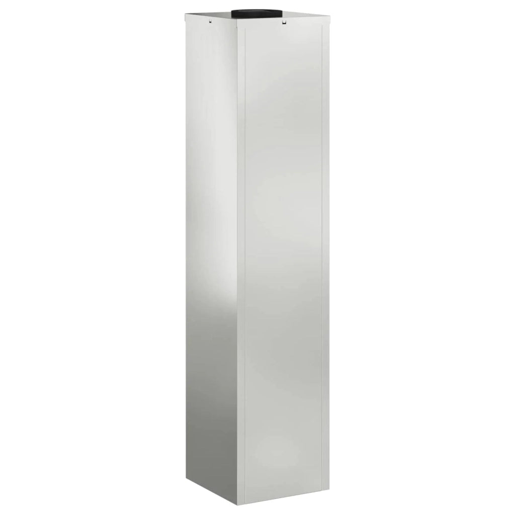 Lucina LED Solare da Percorso 2 pz Argento Zincato CFW2264961