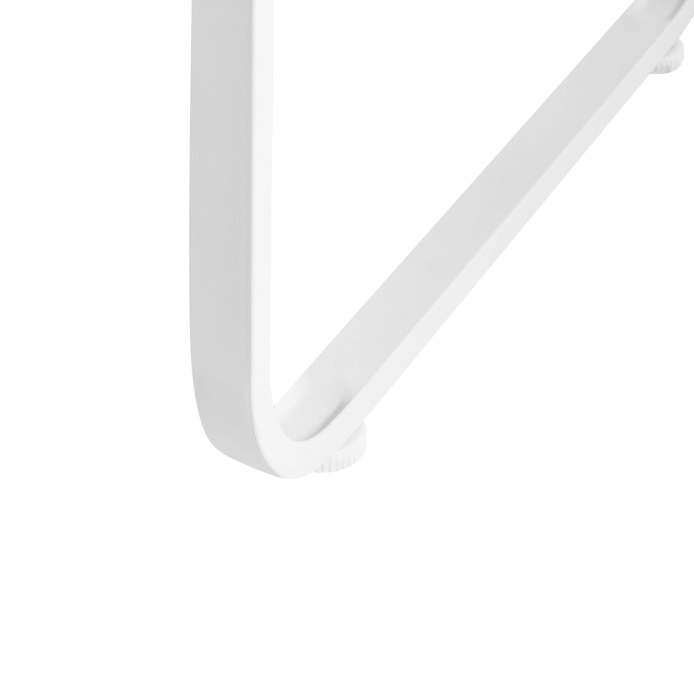 Scrivania da ufficio domestico angolare con 2 ripiani e 3 cassetti Pannello truciolare Gambe in ferro 140 x 100 cm marrone chiaro