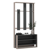 Toraji, Mobile da Ingresso 6 Paia, 90x36x180h cm Beige