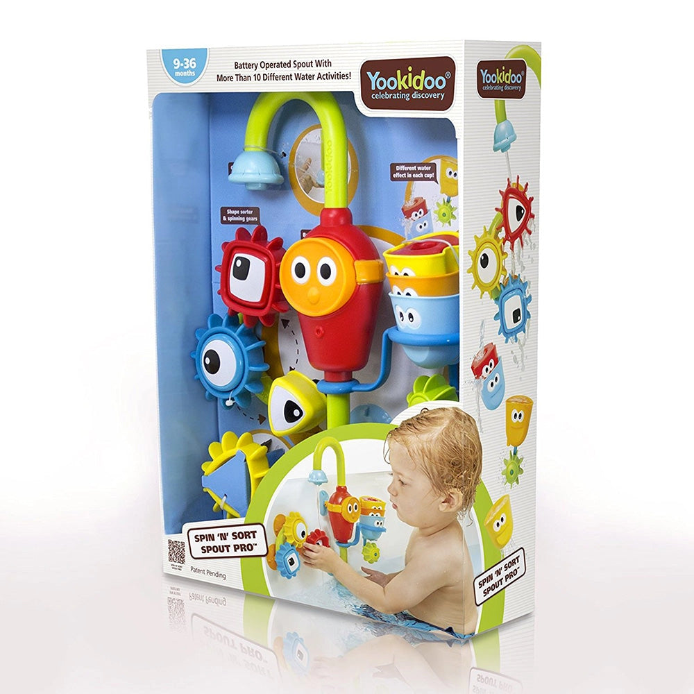 Doccino Gioco Spin 'N' Sort Pro per il Bagnetto Yookidoo 40141