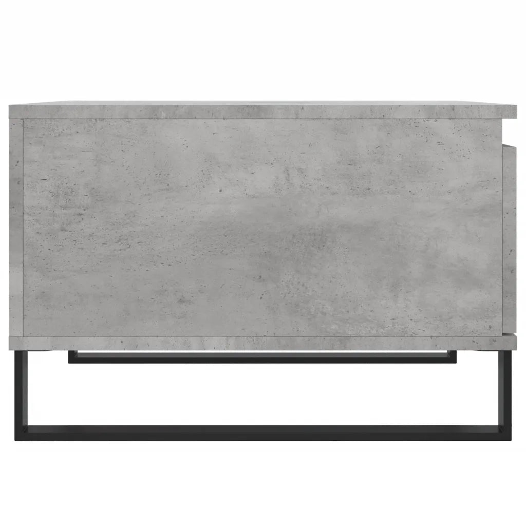 Tavolino salotto | Tavolino da caff¨¨ | Tavolino da Soggiorno Grigio Cemento 55x55x36,5 cm Legno Multistrato