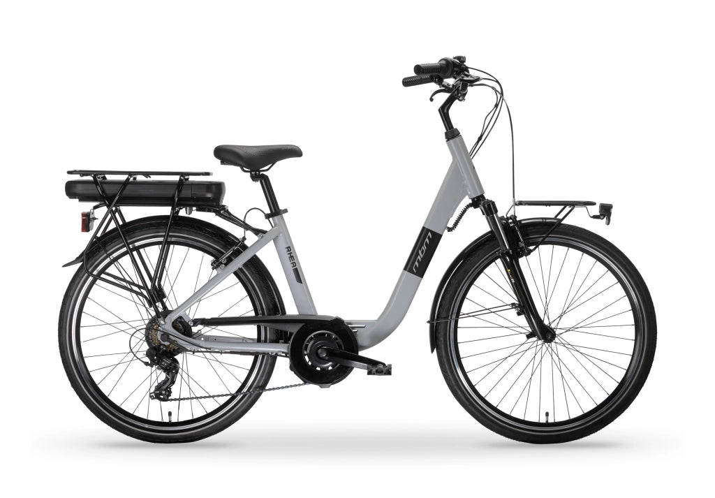 Bicicletta Elettrica A Pedalata Assistita MBM Rhea 28"-Grigio