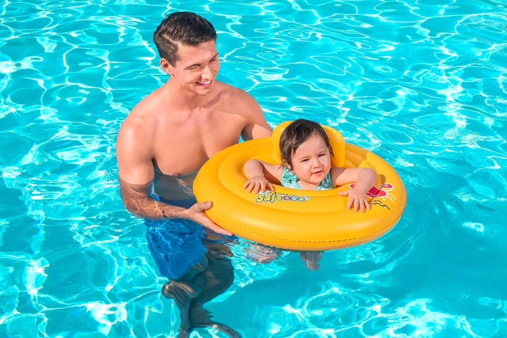 Bestway Baby Care Salvagente Gonfiabile per Bambini 69 cm  Ciambella da Nuoto con Seduta, Fino a 11 kg