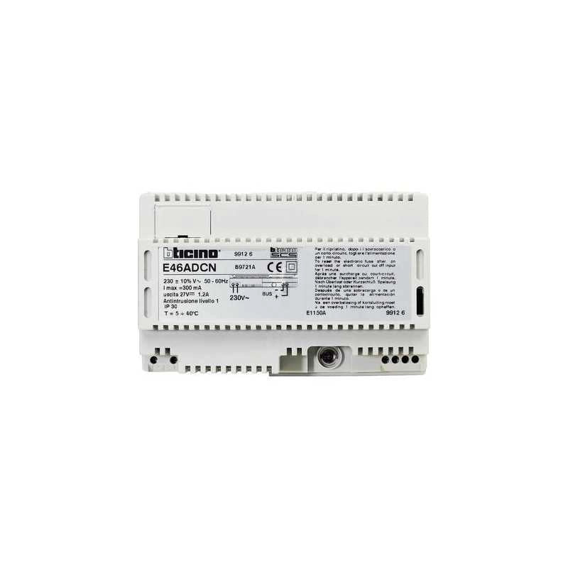 E46Adcn Alimentatore Antifurto 0,3A 230Vac