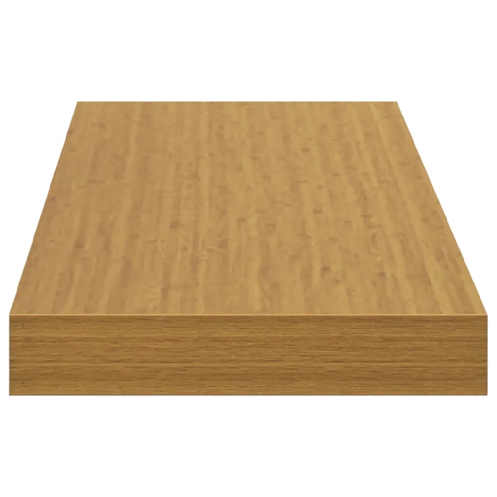Scaffale da parete 4 pz Beige 80 x 23,5 x 3,8 cm