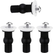 4 pezzi cerniera di fissaggio fori ciechi 14mm sedile wc vite di