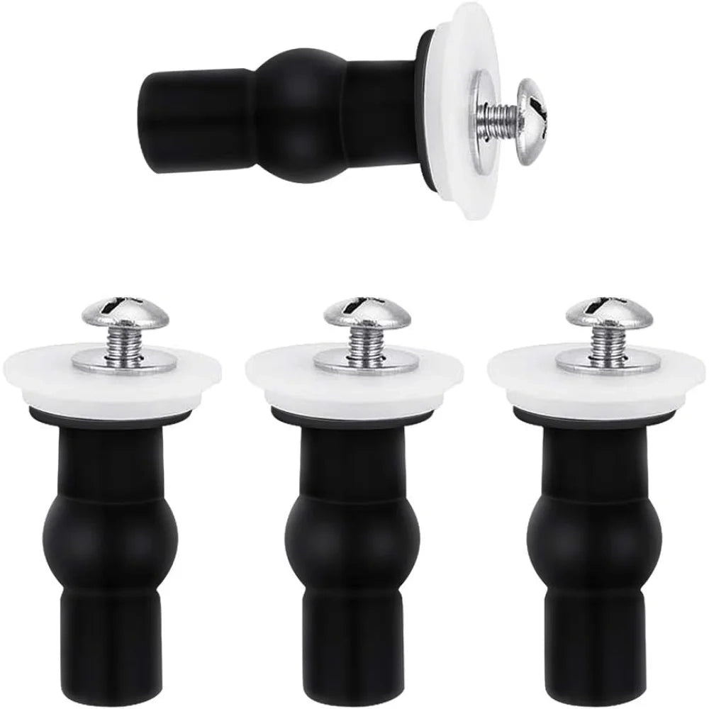 4 pezzi cerniera di fissaggio fori ciechi 14mm sedile wc vite di