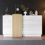 Buffet - Xylo - bianco minimalista spazio stoccaggio