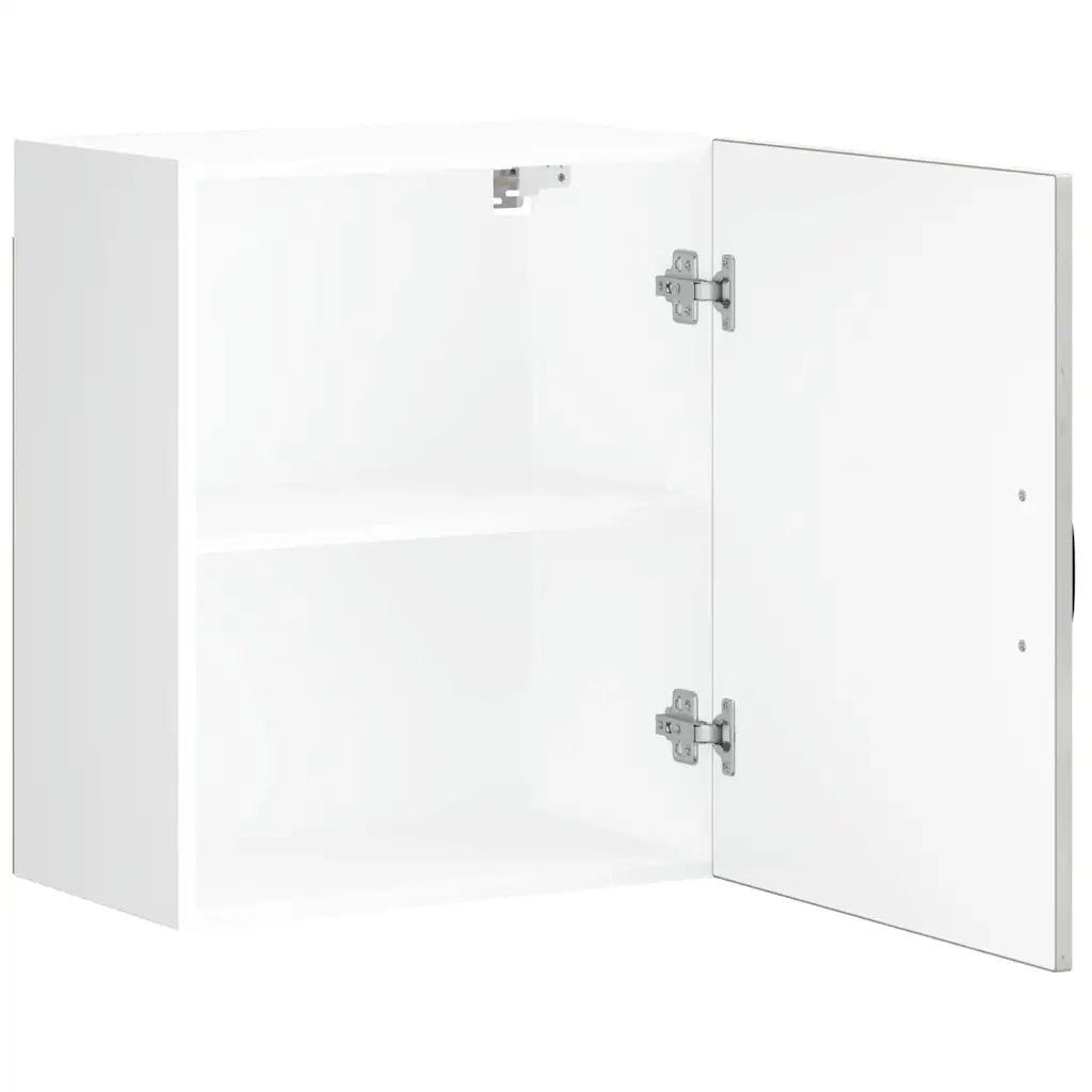 Pensili da cucina 2 pz Lucca in Legno Multistrato Grigio cemento 853806