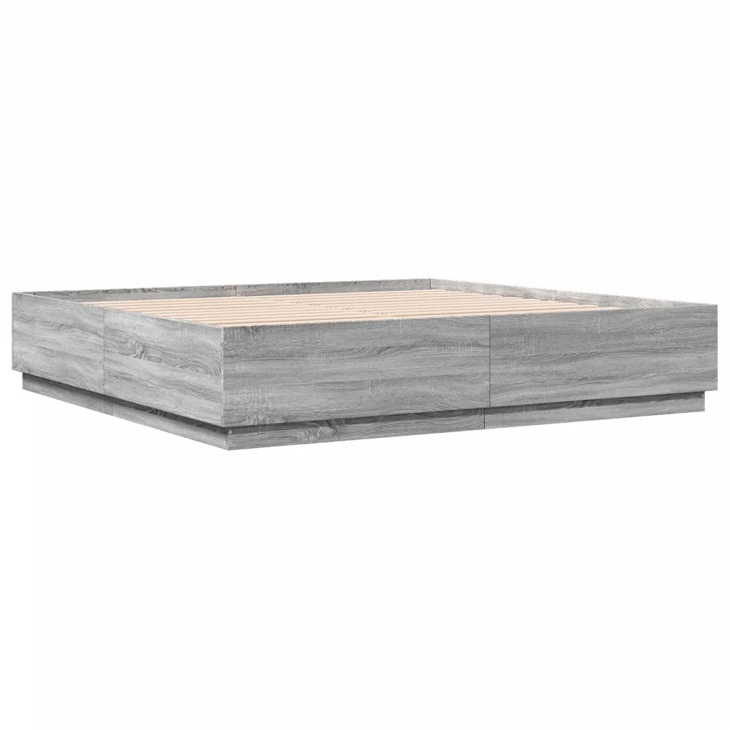 Giroletto Grigio Sonoma 200x200 cm in Legno Multistrato
