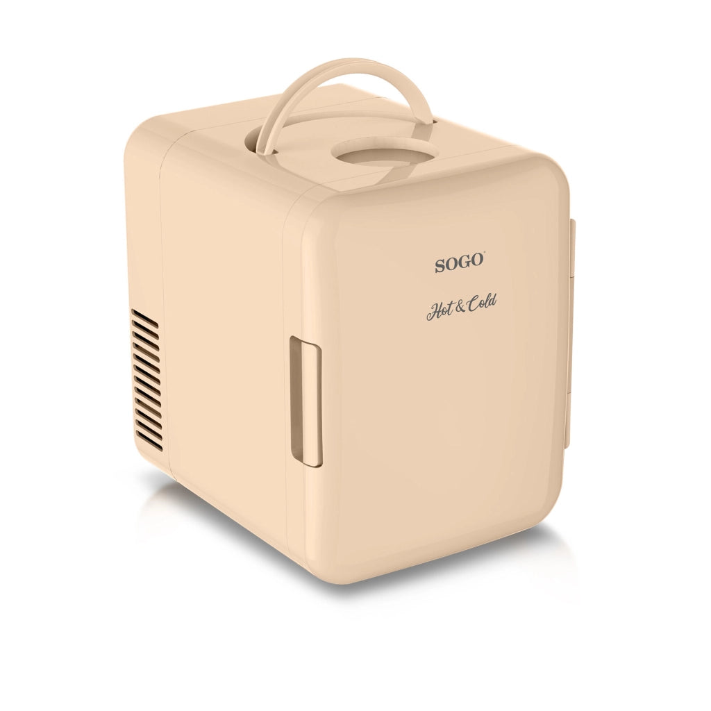 Mini frigorifero portatile termoelettico 4L, raffredda -18°C riscalda +60°C, 12V auto 220V casa 48W - SOGO