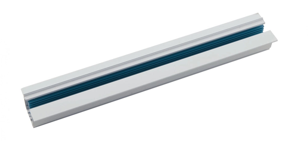 LED-TRACK-1M-INC BINARIO INCASSO TRIFASE BIANCO INCLUSO TAPPI 100X5,5X3,3CM