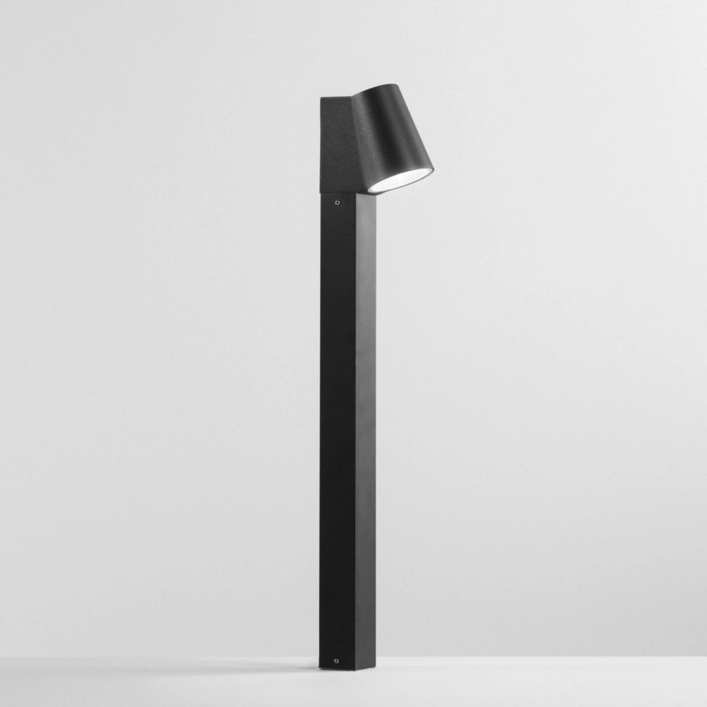PALETTO LED SINTESI NERO 6W 400LM 4000K IP44 7,6X12X62,5CM