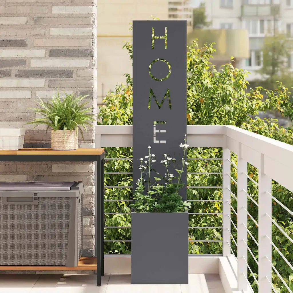 Schermo per privacy in giardino Antracite 32 x 32 x 150 cm CFW1657801